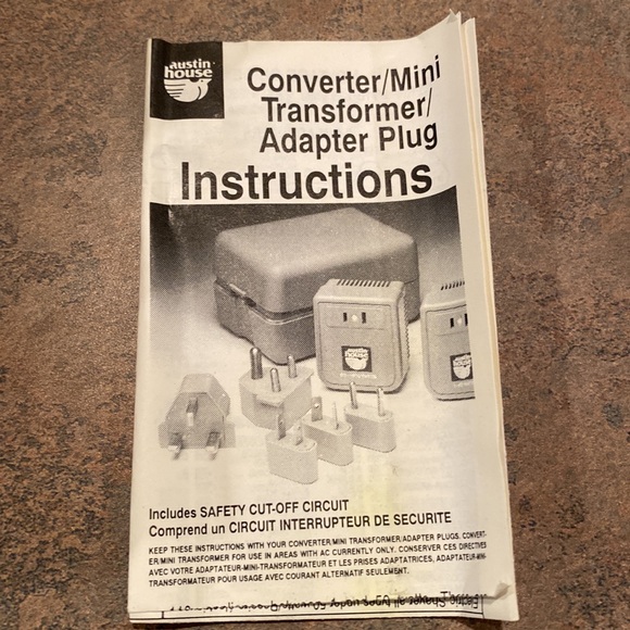 Converter transformer adapter for travel - Picture 3 of 3